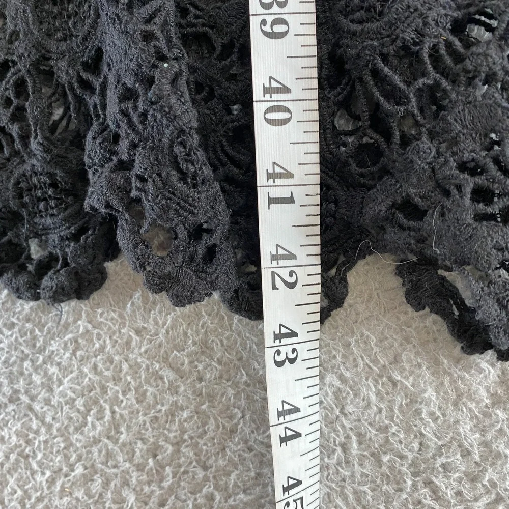 Venus Lace Dress Womens Medium Goth Grunge‎ Coverup Layering Wide Sleeves Punk